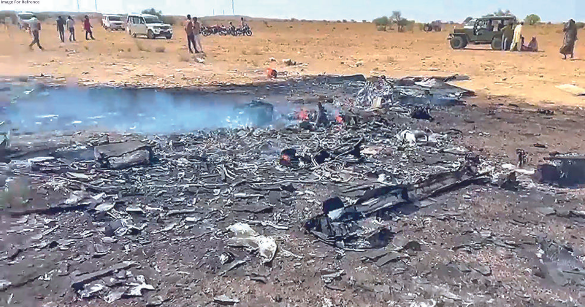 IAF aircraft crashes, no injuries reported